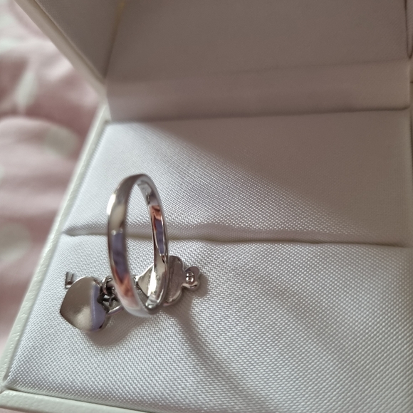 Preowned Authentic Dior Silver ring - Picture 3 of 5